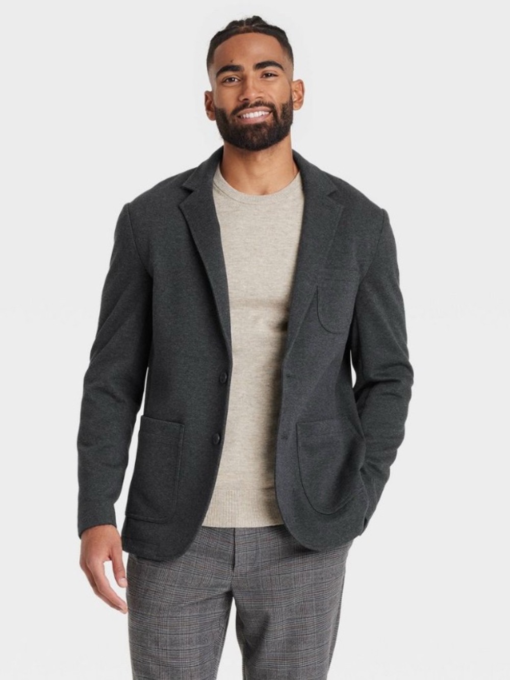 Goodfellow & Co Dark Charcoal Labeled Blazer